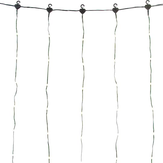 Vickerman 10ft. x 10ft. Remote Controlled LED Curtain End-Connecting Light Set